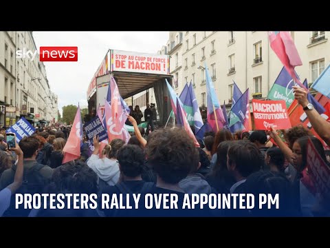 Protesters rally in