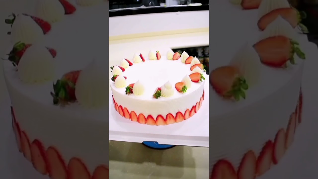 How to make Fruits Fresh Cream Cake