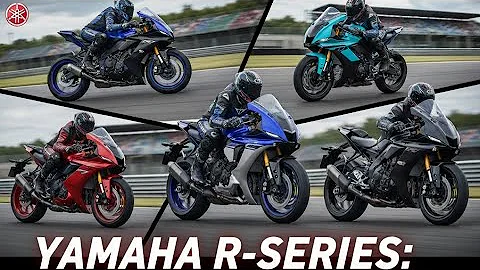 Yamaha YZF-R Series Ultimate Exhaust Sound Comparison | R125 R15 R25 R3 R6 R7 R1 R1M