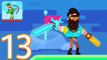 Bowmasters Gameplay Walkthrough Part - 13 Terrance Phillips (iOS,Android)