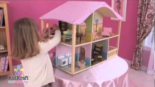 65260 Kidkraft, Domek Dla Lalek Pastele, Pastel Swivel Deluxe Dollhouse