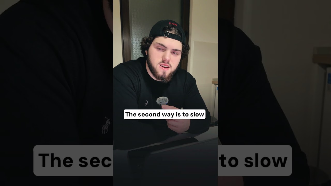 How do you achieve smooth slow motion?