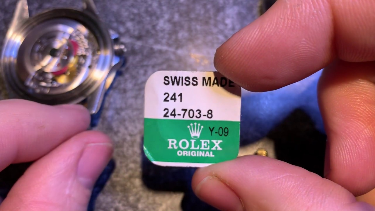 rolex watch crown replacement