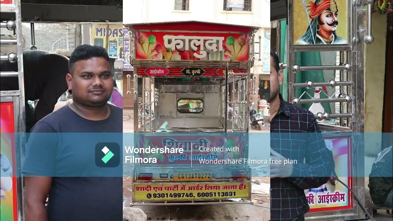Faluda Gadi Ice cream tepmo Business Idea YouTube