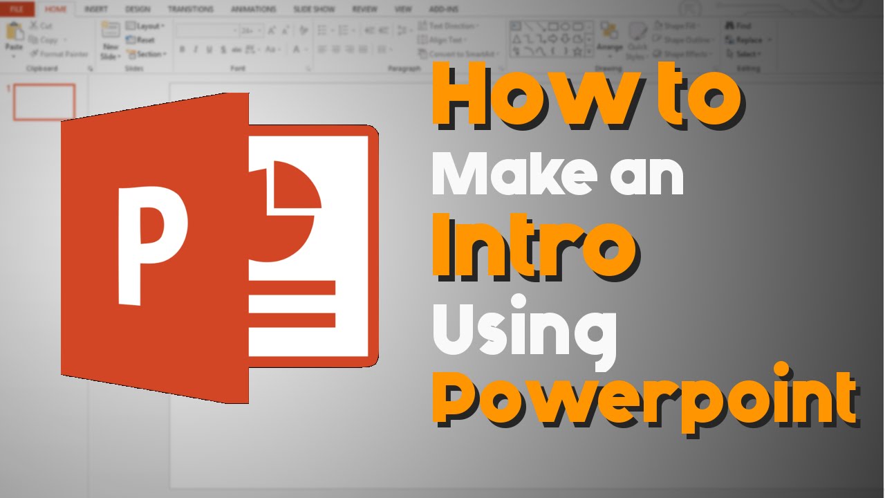 how to make a video presentation using powerpoint