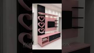 🙏 #trending Furniture Work✨ #viral #Furniture #tvunit #interiordesign #TV Unit #KrishnaFurniturework