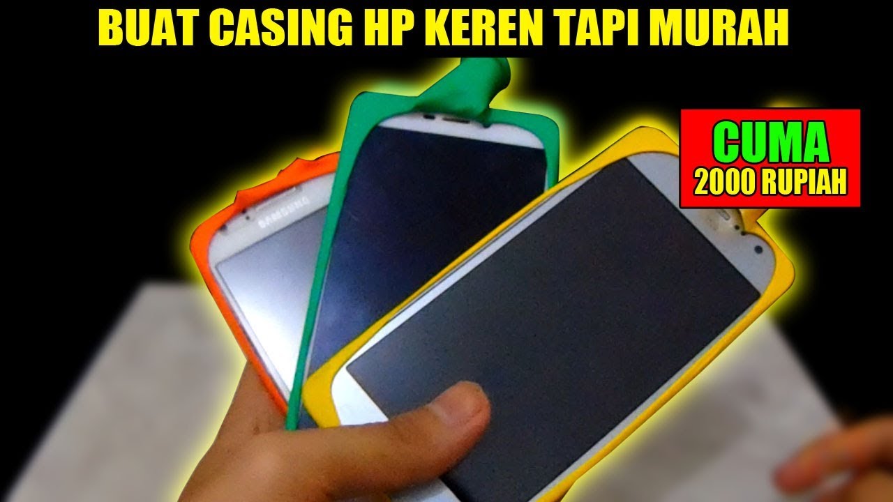  CARA  MEMBUAT  CASING  HP  DARI  BALON YouTube