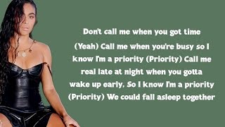 Jessie Reyez - ONLY ONE (lyrics)