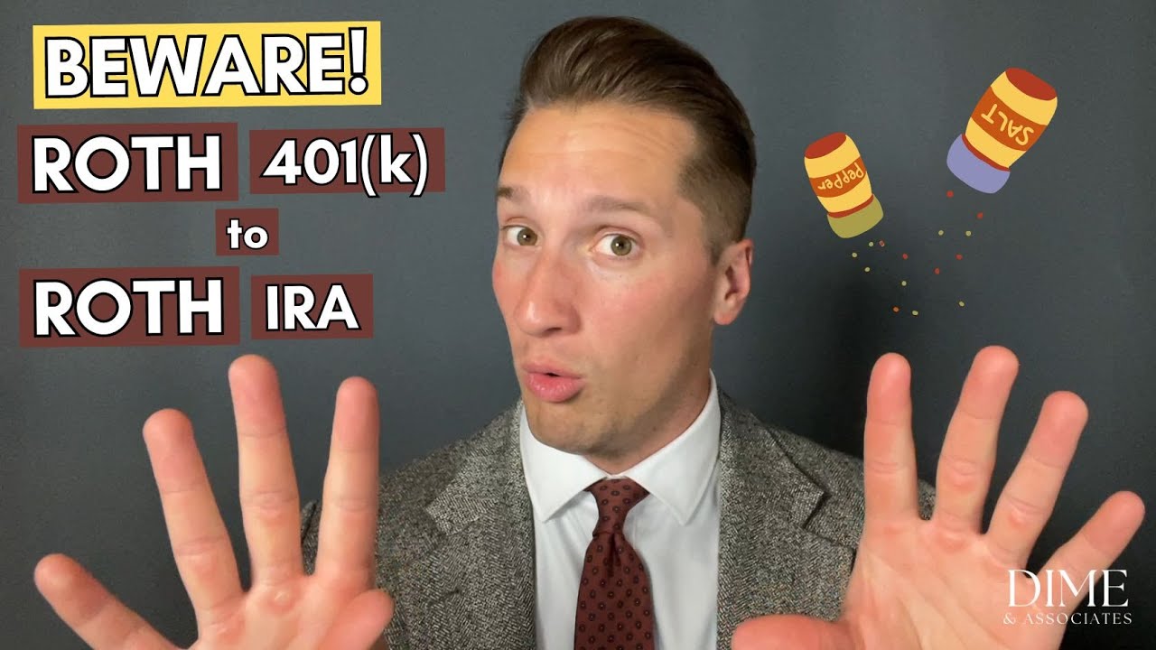 Roth 401k To Roth IRA Rollovers Tax Explainer YouTube Roth 401k To Roth IRA Rollovers Tax Explainer YouTube