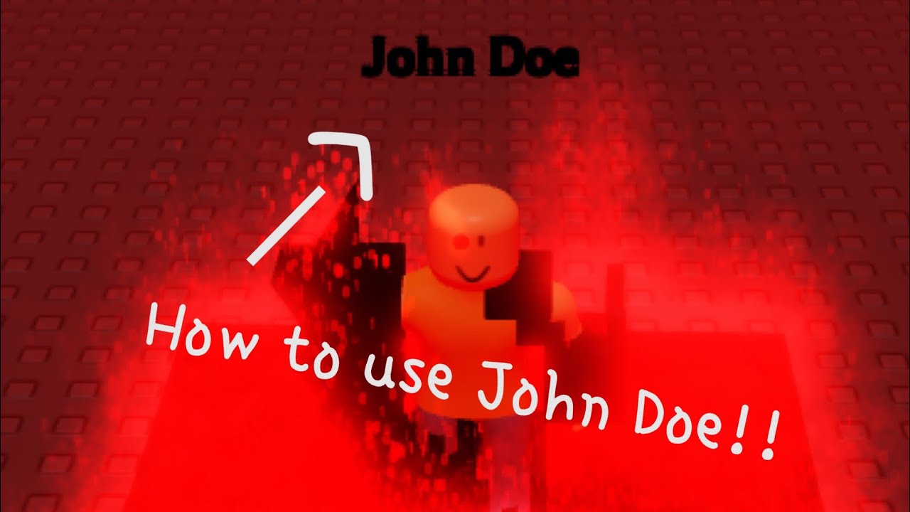 Roblox SS john doe script 