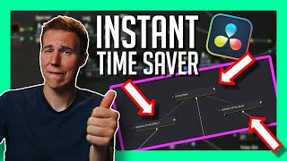 Save TIME in Fusion with Instances - Duplicating Nodes but Better in Blackmagic Fusion