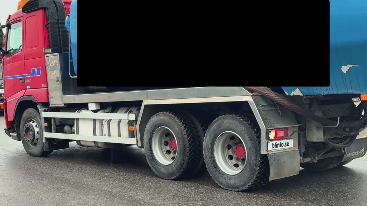 Slamsugsbil VOLVO FH12 6X4
