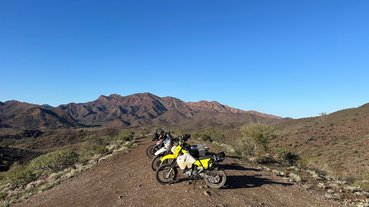 Finders Ranges Adventure Rides Mount Samuel Track Flinders Ranges SA, awesome adventure ride, drz400e ...