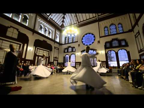 Whirling Dervishes at the Serkeci Train Station - Istanbul, Turkey
