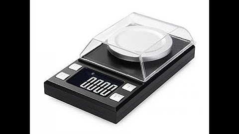 Digital precision jewelry scale unboxing