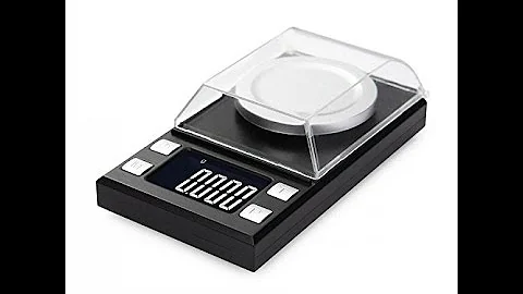 Digital precision jewelry scale unboxing