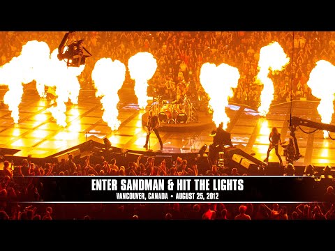 Metallica - Enter Sandman and Hit The Lights (Live - Vancouver, Canada) - MetOnTour