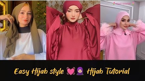 Easy Hijab Style | Best Hijab Tutorial 🧕🏼 | Ro