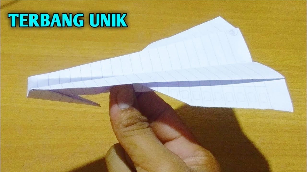 Origami Pesawat Terbang Unik | Paper Airplane - YouTube