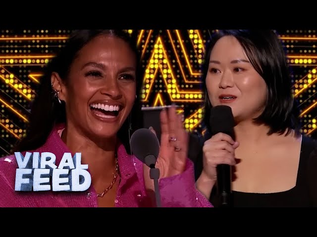 Comedian Has The Judges HOWLING With Laughter!!! | VIRAL FEED class=
