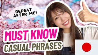 Must Know Japanese Casual Phrases for Daily Conversation