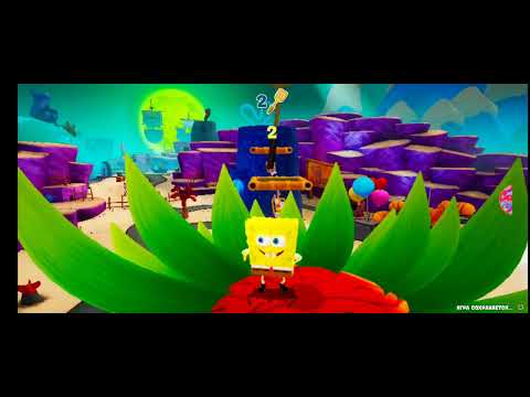 играю в Sponge bob bikini bottom с геймпада 1 часть