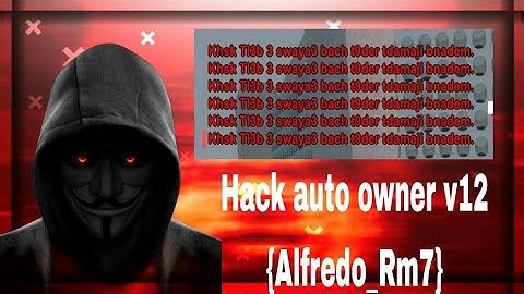 أقوى هاك سامب تخريب سيرفرات للهاتف و الحاسوب:the best hack Auto owner V12 pc/mobile