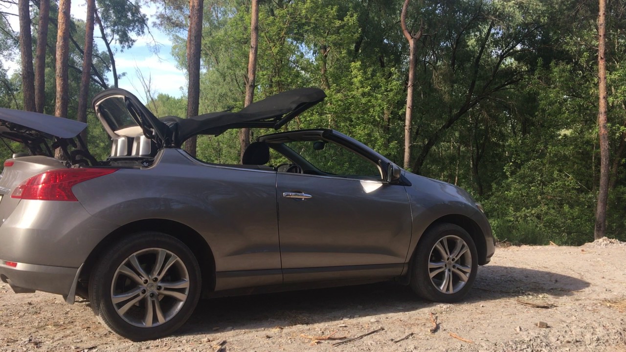 Nissan murano crosscabriolet roof