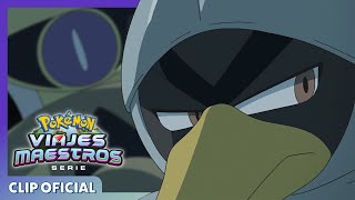 Aegislash vs. Farfetch’d ⚔️ | Serie Viajes Maestros Pokémon | Clip oficial