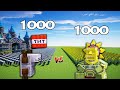 1000 TNT Yeeter Vs 1000 Barako the Sun Chief |Minecraft|