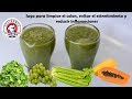 Jugo para limpiar el colon, evitar el estreñimiento y reducir inflamaciones #jugoscurativos