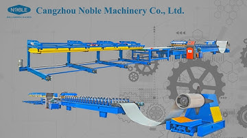 Full-auto g550 trapezoidal profile roofing tile roll forming Line forming Machine with auto stracker