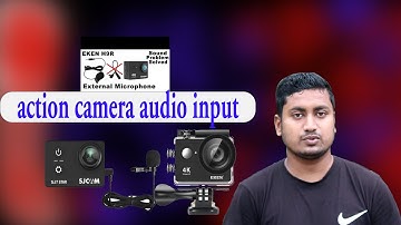 EKEN H9R Sound Problem Solution | External Microphone set up on Action Camera lll microphone set up