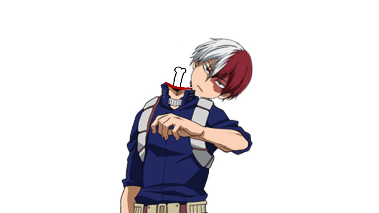 Todoroki’s epic death scene (joke) - YouTube