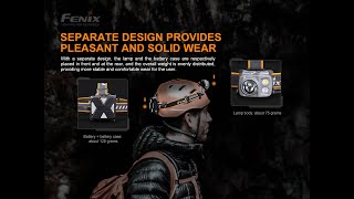 Torcia frontale Fenix HP16R Video