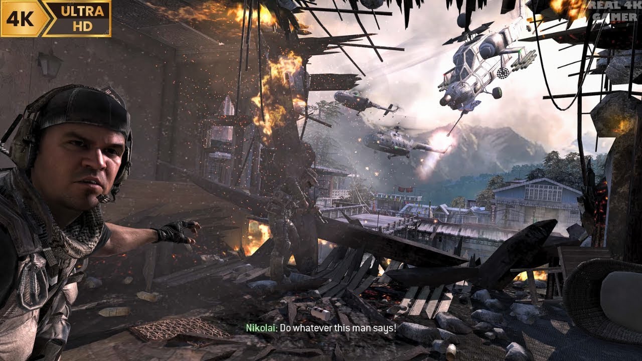 Persona Non Grata | Call Of Duty MW3 Walkthrough [4K 60fps] | COD MW3 ...