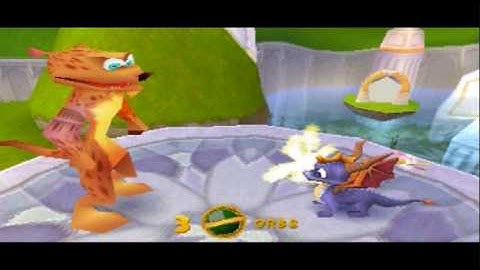 Spyro 2 Gateway to Glimmer Walkthrough Part 3 - Summer Forest [1-3]