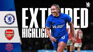 Chelsea Women 3-1 Arsenal Women | HIGHLIGHTS \& MATCH REACTION | WSL 23\/24