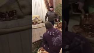 Видео репетиции Галустянаи Кадырова номера для КВН