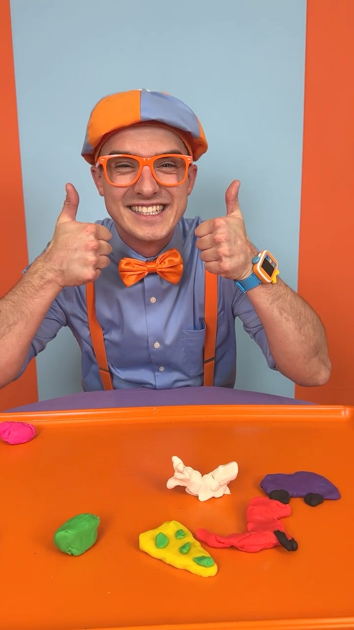 You Won't Believe What BLIPPI Can Build in ONE MINUTE! #shorts #blippi