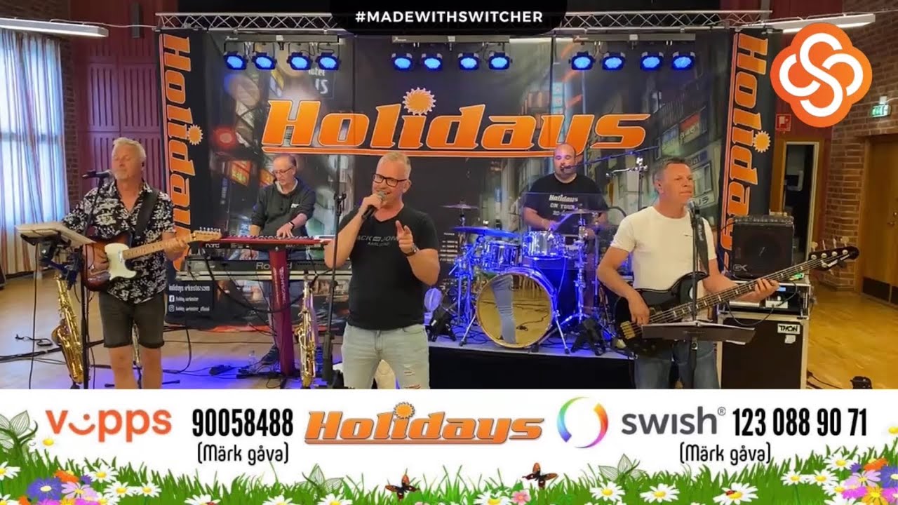 Holidays ”Live” 5/6-2021