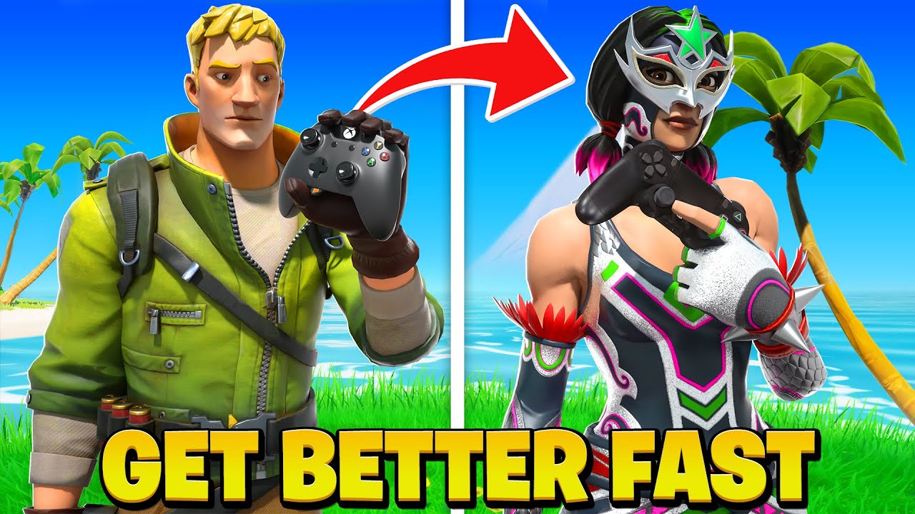 The NEW Fastest Way To Get Better At Console Fortnite! (Fortnite Tips