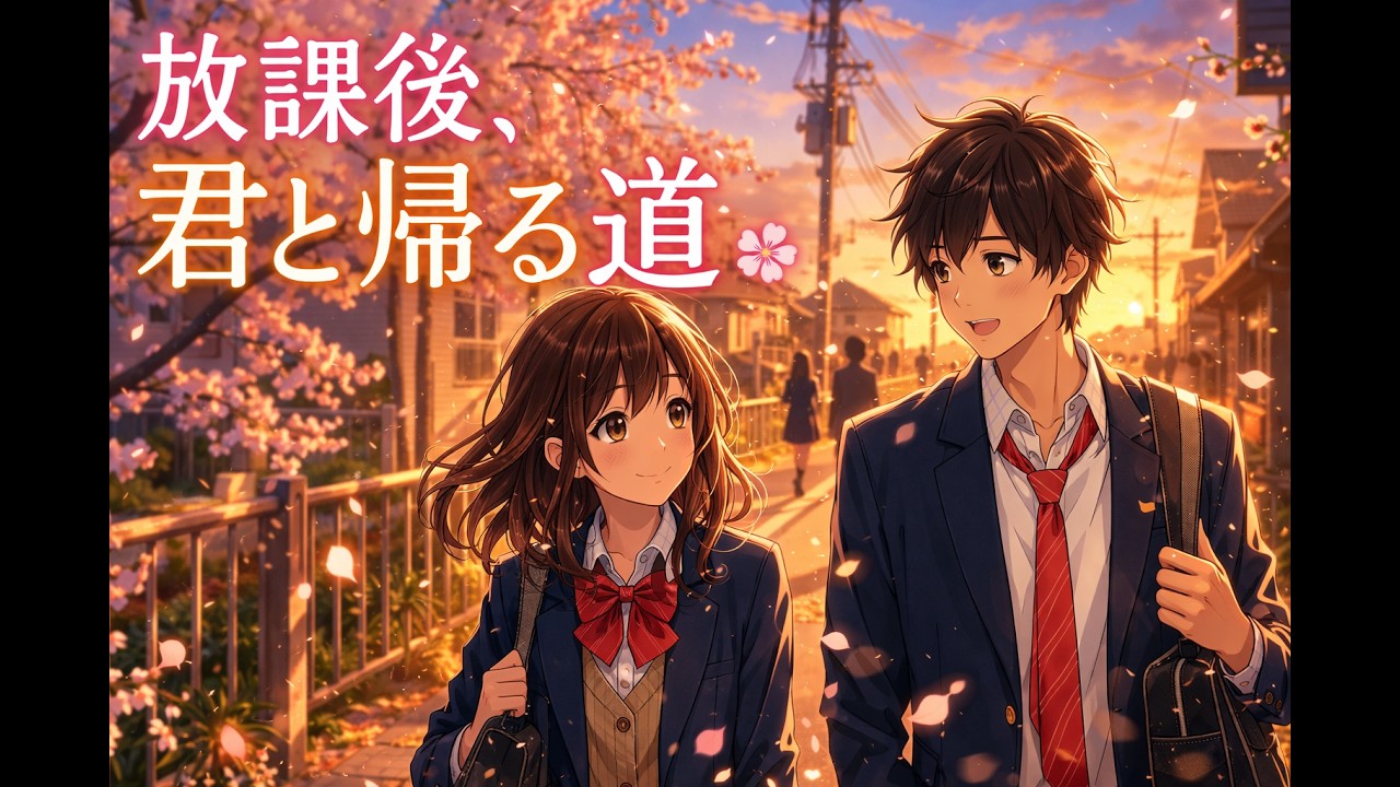 放課後、君と帰る道 🌇 | 青春J-POP | Lunali