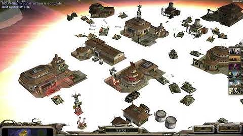 GLA Boss General - Command & Conquer Generals Zero Hour - 1 vs 5 HARD Gameplay