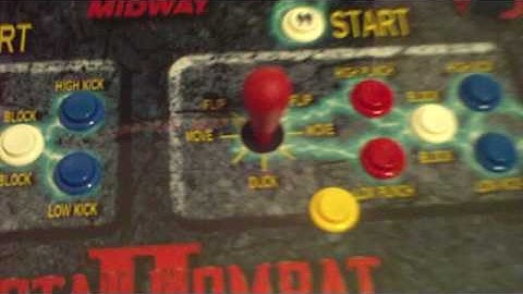 Mortal Kombat 2 dedicated Arcade MK2 running UMK3 new plexi