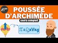 La poussée d'Archimède | cours + exercice corrigé | physique-chimie de lycée