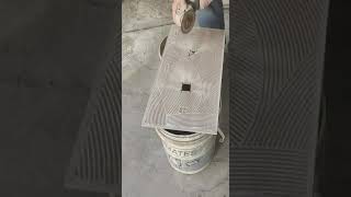 如何在磁磚上開出水管出口 How to make a water pipe outlet on tiles 海賊王diy日記