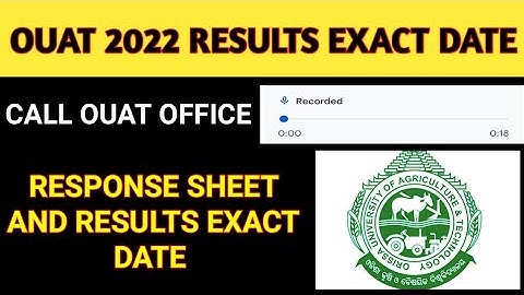 OUAT 2022 RESULTS EXACT DATE
