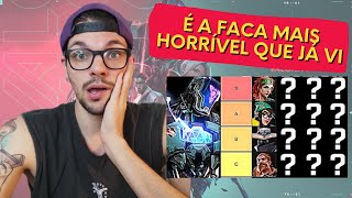 VALORANT TIER LIST - Melhores e piores skins de facas