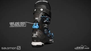 2017 Salomon Quest Access 80 Mens Boot Overview by SkisDotCom - YouTube